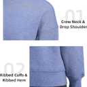 G Gradual Sherpa Sweatshirt for Women Fleece Sweatshirts Crewneck Pullover Warm Sweaters for Winter (XXL)