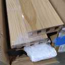 Art3d Slat Wood Wall Paneling for Interior and Ceiling Decoration - Pack of 4pcs + 1pc End-Trim, Size 108 x 5.7in.- Oak