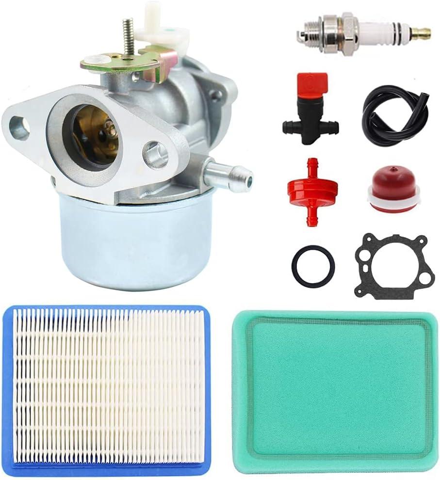 Carburetor for Huskee Model 3365PSTSC Tiller 22 Ton 22T Log Splitter w/ 6.75 HP 190cc 675 engine