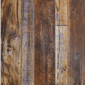 Hopeak Faux Wood Wallpaper Peel and Stick Self-Adhesive Vinyl Decorative Wallpaper Removable 17.5 x 196 Inches Brown