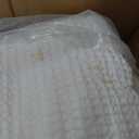Vera Wang - King Comforter Set, Soft Cotton Bedding with Waffle Pique Texture & Smooth Cotton Percale Reverse, Medium Weight for Year-Round Comfort, 3 Piece Bed Set with Matching Pillowcases (White)
