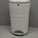 Diaper Dekor EKO Classic Diaper Pail Gift Set, White ONLY Eco-Friendly Diaper Pail Made with 70% Recycled Materials Comes with up to a Year's Supply Worth of Diaper Dekor Refills!