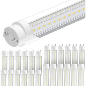 lvsdak T8 Led Bulbs 4 Foot, 5000K 45W 5850LM 24-Pack