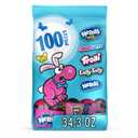 Nerds Easter Core Winners Basket Filler Variety Bag, NERDS Gummy Clusters, SweeTARTS, Trolli, Laffy Taffy, and NERDS Original, 34.3 oz, 100 Count (EXP 06/06/26)