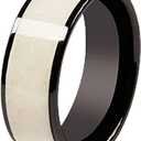 CNICK Tesla Smart Ring Accessories: Ceramic Ring for Model 3/Y/X/S and Cybertruck to Replace Key Card Key fob. (11, Snow)