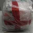 Set of 4 Christmas Lighted Gift Boxes, Stackable Light Up Present Boxes Ornament, Battery Operated Xmas Present Boxes, LED Christmas Boxes with Bows for Indoor Christmas Tree, Yard, (Red)