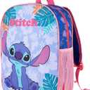 Disney Stitch Mini Backpack Girls Toddlers 12x9 Preschool Kindergarten Daycare Backpacks School Supplies Gifts for Girls (Stitch)