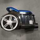 Eureka Bagless Canister Vacuum with Washable HEPA Filter, 16KPA Suction for Carpets/Hard Floors, Compact Design with 3 Cleaning Tools, 2-Motor Household Vacuum, Lightweight and Easy Maneuverable (Indigo Blue)