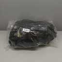 WenVen Women's Winter Long Hooded Sherpa Lined Parka Jacket Warm Coat (X-Large, Black)