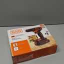 BLACK+DECKER 20V MAX Cordless Drill/Driver Kit with ‎Battery, Charger, and Double Ended Bit (BDCDD120C)