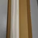 ShadesU Cordless Zebra Blinds  Light Filtering Dual-Layer Window Shades for Privacy (Cream Color) (Maximum Height 72") (Width 32.5")