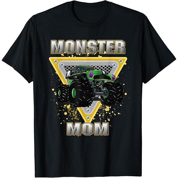 Monster Truck Mom T-Shirt, Medium