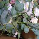 Giegxin 4 Pcs Standing Wedding Aisle Flowers Floral Arrangements, White