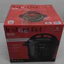 Instant Pot 6QT RIO 7-in-1 Multi-Cooker, Pressure Cooker, Slow cook, Saut, Steam, Rice Maker, Yogurt, & Warmer, Black, 6 Quarts