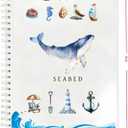 Beginner's Watercolor Painting Kit,Watercolors Workbook,Watercolor Painting Kit (Color - Underwater)