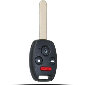 SUPALAND Key Fob Keyless Entry Fits for Honda Civic SI EX Hybrid 2006 2007 2008 2009 2010 2011 2012 2013 Remote Control Head Key Replacement (N5F-S0084A, 35111-SVA-306) 4 Buttons