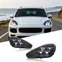TYPY Car For Porsche Cayenne 958.2 Headlight 2015-2017 Upgraded 2024 Styling LED Headlights Dynamic Turn Signal Lamp Car Accessories (For 2015-2017 Original no AFS)