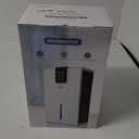 Dehumidifier, Dehumidifiers for Home, 98 OZ Water Tank, (1000 sq.ft) Quiet Dehumidifier for Basement Bedroom Bathroom with Humidity Display, Auto Shut Off, Relaxing 7 Color Ambient Light(apricot)