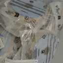 Carnival Tickets Single Roll Raffle Tickets for Events, Classroom or School Carnivals, Family Games, Door Prizes (1000 Pcs)
