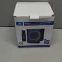 Karaoke Machine for Kids Adults - Portable Bluetooth Speaker with 2 Wireless Microphones, Singing Machine for Home Party, Birthday Gifts for Girls Boys Ages 4, 5, 6, 7, 8, 9, 10, 11, 12+ Years Old (Black-Lights)