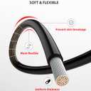 NAOEVO 16 Gauge Wire 60ft, 16 AWG Wire 6 Colors 10ft Each Spool, Flexible Silicone Tinned Copper Electrical Cable, Wiring kit for Breadboard/Automotive/DIY/Battery, 200