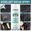 2 x Leather Glue Adhesive- Repair Purses, Shoes Car Seats & Sofa - Adheres Leather to Different Materials