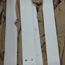 Countertop Support Bracket 4 Pack 16" Lx 2.5" W Hidden White Knee Wall Support Countertop Bracket 3/8" Thick Heavy Duty for Quartz/Granite/Wood/Concret Countertops Screws Included