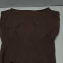 Verdusa Women's Going Out Tops Off The Shoulder Lightweight Sweater Cap Sleeve Cinched Waist Crop Top Size M