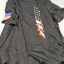 American Flag Patriotic T-Shirt for Women 4th of July Shirts Graphic Tees USA Flag Short Sleeve Shirt Tops Size 2XL