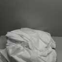 4 Pack Round Tablecloth 108 Inch White Polyester Washable Fabric Table Covers for Wedding Dining Table Buffet Parties Banquet Decor