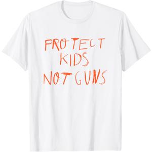 Protect Kids Not Gun Anti-Gun Gun Control T-Shirt 2XL
