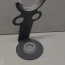 I'smartmoon Hair Dryer Stand Holder for Dyson Supersonic(Not Applicable to Supersonic Nural),Aluminum Alloy Bracket Power Plug Holder, Bathroom Organizer for Dyson Supersonic hairdryer(Gray)