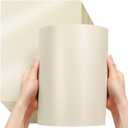 250 Sheets 8.5 x 11 Inch Metallic Paper Shimmer Card Stock 80lb 210 Gsm Double Sided Card Stock Printer Paper for Weddings Birthdays Craft Use Invitations Certificates DIY Cards (Cream)