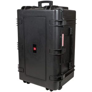 Monoprice Weatherproof Hard Case - 33 x 22 x 17 Inches, With Wheels and Customizable Foam, Shockproof, IP67, Ultraviolet And Impact Resistant Material, Black - Pure Outdoor Collection, 145.8 Liter