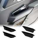 Xaido 4 Door Handle Storage Box Compatible with Ford Bronco 2021-2025 2026 Accessories, Front and Rear Door Grab Handle Storage tray, ABS Plastic, 4PCS (Not for Sport Model)