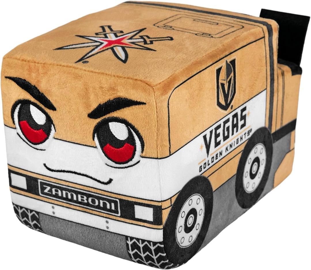 Bleacher Creatures Vegas Golden Knights Zamboni 7" NHL Kuricha Plushie - Soft Inspired Plush