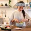 Homestockplus Set of 6 Unbreakable Soup Bowls, 34 Ounces Big Bowls Microwave and Dishwasher Safe BPA-Free Bowl for Cereal, Salad, Soup, Ramen,Oatmeal Apply to Kitchen, Dishwasher & Microwave Safe