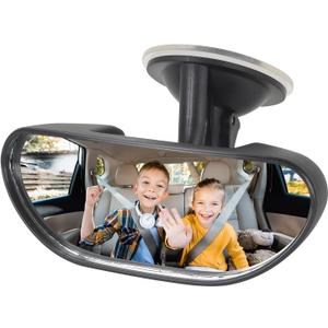 Rearview Baby Mirror for Car,Windshield Infant Front Facing Baby Rear View Mirror,360 Degrees Adjustable Mirrors to See Rear Kids,Babies,Infants and Newborn