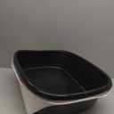 Arm & Hammer Rimmed Cat Litter Box with High Sides and Microban, Made in USA