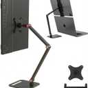 Vertical Portable Monitor Stand for 4-17.3 Inch Screen, Tablet Stand Holder for iPad, Kindle, VESA Mount Monitor Stands, Universal Expandable Display Base Height Adjustable Up to 15.5''