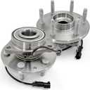 Pair 515160 4WD Front Wheel Bearing Hub Assembly Compatible with Cadillac Escalade ESV XTS, for Chevy Silverado 1500 Suburban Tahoe 2015-2020, for GMC Sierra 1500 14-18 Yukon/Yukon XL, 6 Lugs w/ABS