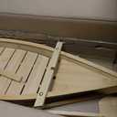 Wooden Sushi Boat Serving Tray, 31.5" Large Japanese Nigiri Serving Plates Boats, Train Making Kit for Sashimi Board Seafood Party, Appetizer Platter for Traditional Restaurant or Home Restaurantware