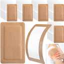 Geiserailie 60 Pcs Flexible Extra Large Adhesive Bandages 5" x 3" Sterile Fabric Adhesive Bandages with Non Stick Pad, Latex Free for Wound Care
