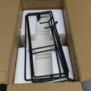 MALACASA 3 Tier Serving Tray, Porcelain Tiered Cupcake Stand, Ceramic Elevated Serving Platter with Collapsible Sturdier Rack,Series PLAT (White, 14 Inch)