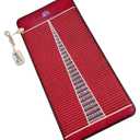 MediCrystal Far Infrared Heat Amethyst Tourmaline Mat - Professional - Warm & Heal Yourself with Natural Crystals - EMF-Free Adjustable Deep FIR Heating 86°-158°F - Original Manufacturer