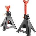 Amazon.com: VEVOR Jack Stands, 6 Ton (13,000 lbs) Capacity Car Jack Stands Double Locking, 14.2-23 inch Adjustable Height, for lifting SUV, Pickup Truck, Car and UTV/ATV, Red, 1 Pair : Automotive