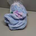 MUGD Soft Blankets Fleece Soft Fuzzy Throw Blanket Kids Warm Throw Blanket for Bed (Baby(40"x50"/ 100x130cm), Blue Purple)