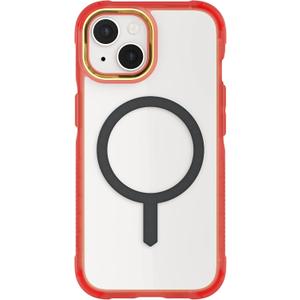 Ghostek Covert iPhone 15 Case - Compatible with Apple MagSafe, Anti-Scratch Clear Hard Back, Shockproof Phone Cover (6.1 Inch, Pink)