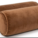 2pcs Pacific Coast Indoor/Outdoor Neckroll Bolster Pillows, Coffee