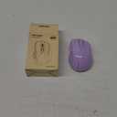 TECKNET Wireless Mouse (2.4G & BT5.0/3.0) Silent 4800 DPI Computer USB A & Bluetooth Mouse 6 Buttons, Wide Compatibility - Lavender